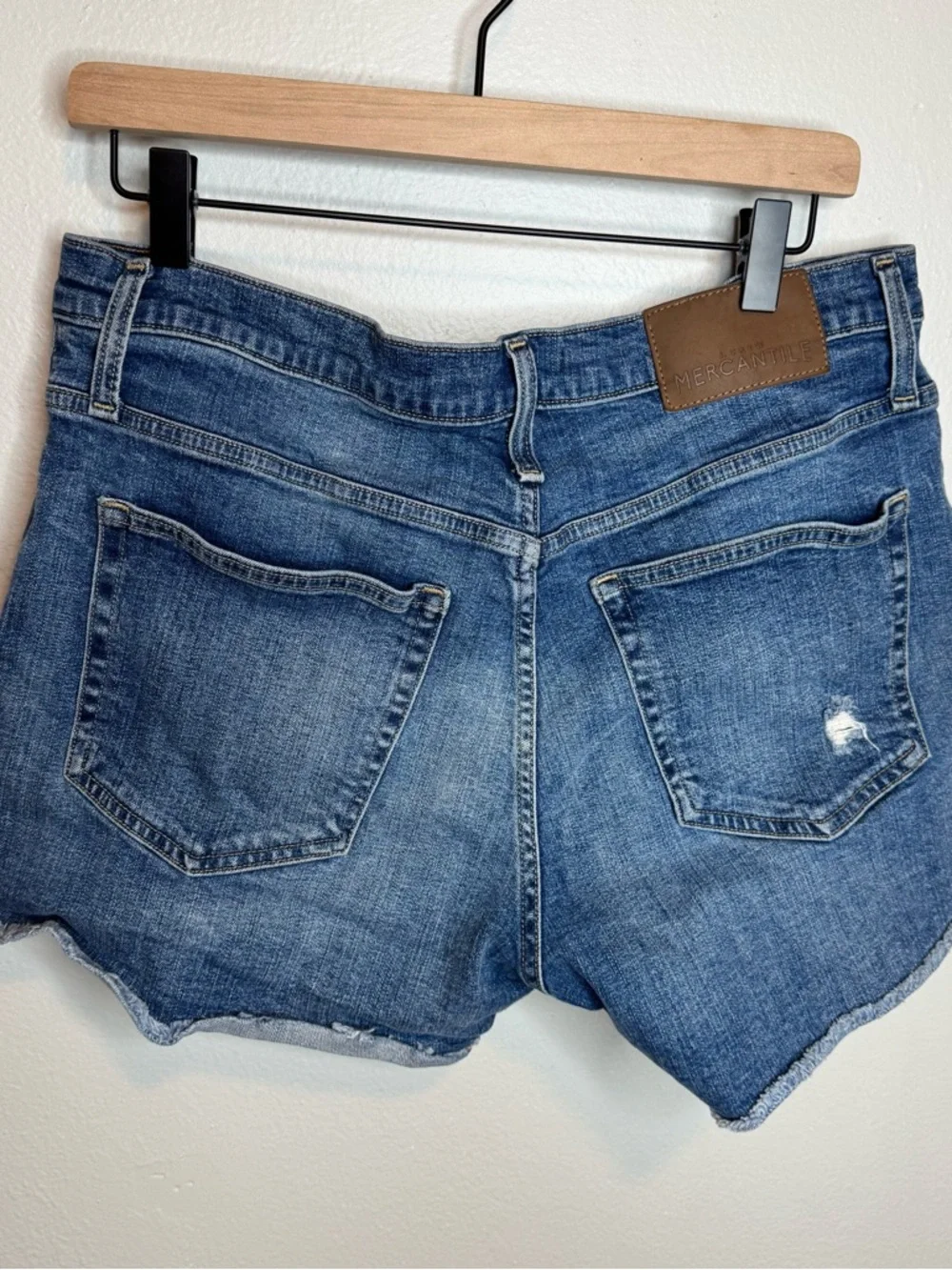 J. Crew High-rise Denim Cutoff Shorts